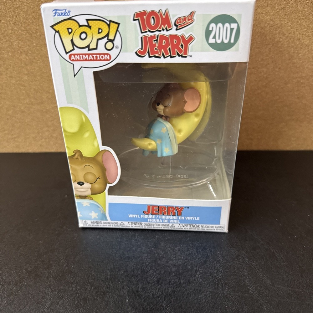 Funko Pop! Jerry on Cheese Moon #2007 Animation Vinyl Tom &‎ Jerry W/Protector